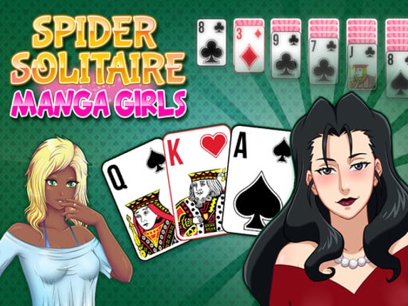 Spider Solitaire : Manga Girls Game Cover