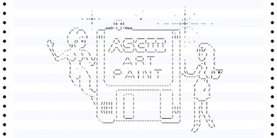 ASCII Art Paint Image