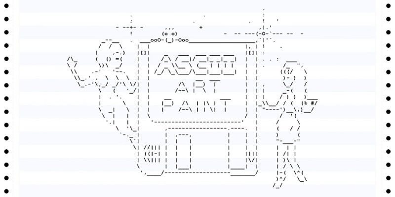 ASCII Art Paint Game Cover