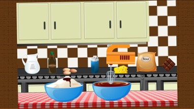 Brownie Maker - Dessert chef cook and kitchen cooking recipes game Image