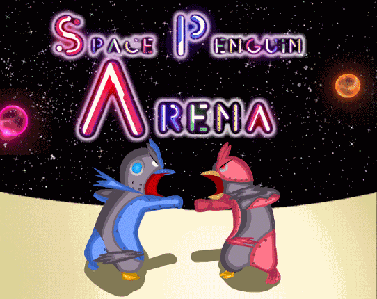 Space Penguin Arena Game Cover