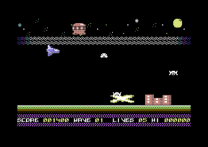 Zzapped in the Butt 4K [Commodore 64] Image