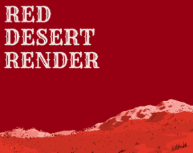 Red Desert Render Image