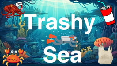 Trashy Sea Image