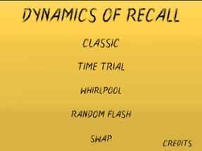 Dynamics Of Recall Image