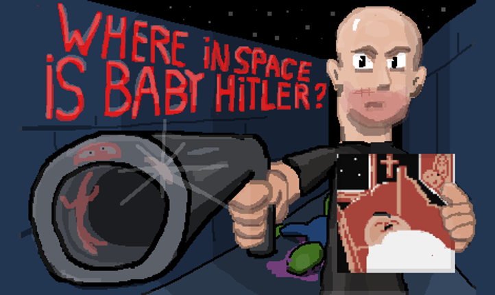 Where in Space is Baby Hitler Game Cover