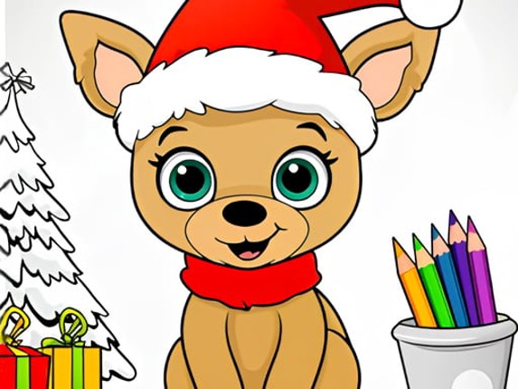 Christmas Coloring Game 2 Game Cover