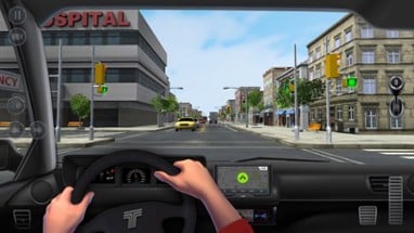 City Driving 3D Image