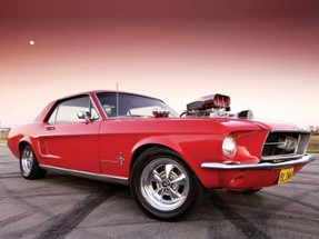 Classic Muscle Cars Jigsaw Puzzle 2 Image