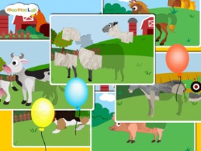 Farm Animals - Barnyard Animal Puzzles, Animal Sounds, and Activities for Toddler and Preschool Kids by Moo Moo Lab Image