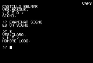 Castillo Belmar / Castle Belmar (ES+EN) [C64 & VIC20 & MAX & MEGA65 & Matra Alice & ORIC] Image