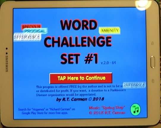 Word Challenge - Set 1 Game Cover