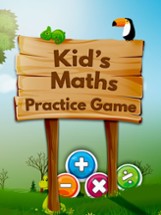 Kids Maths Practice Game Image