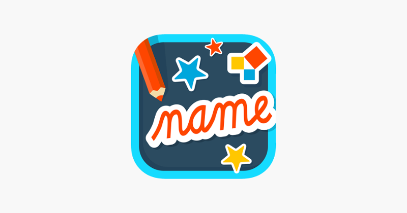 Name Play: a name reading and writing practice kit Game Cover