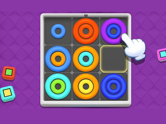 Neon Circles & Color Sort Puzzle Game Cover