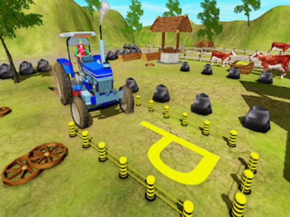 Tractor Parking Simulator Game Cover