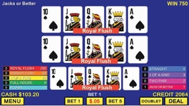 Triple Play Video Poker Image