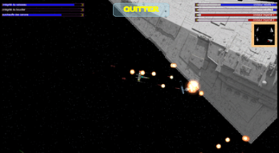 Star wars spaceship fight Image