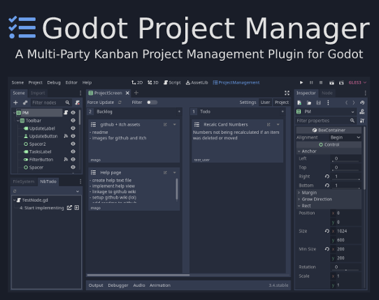 Godot Project Manager Game Cover