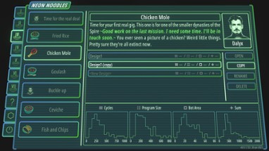 Neon Noodles: Cyberpunk Kitchen Automation Image