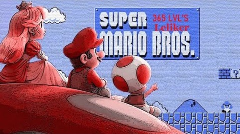 Super Mario Bros 365 LVL_S. 2 Destinies Game Cover