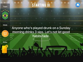 Third half | Drinking game app Image