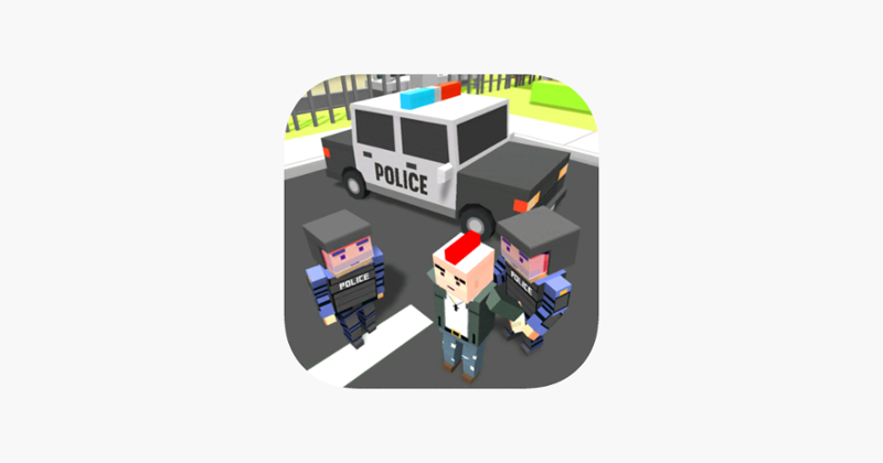 Blocky US Criminal Transport Game Cover