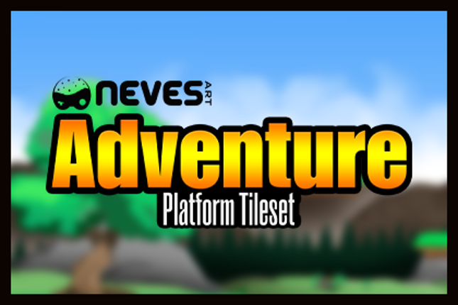 Adventure 2D Platform Tileset Game Cover