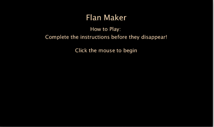 Flan Maker Game Cover