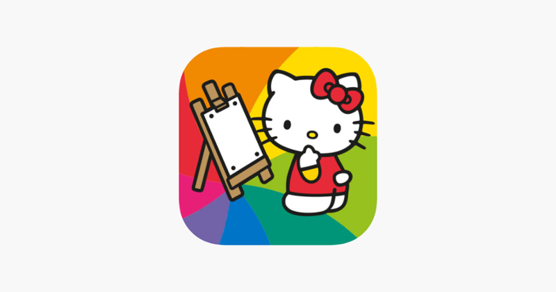 Hello Kitty: Coloring Book Game Cover