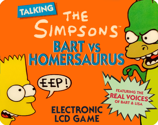 The Simpsons - Bart vs Homersaurus Game Cover