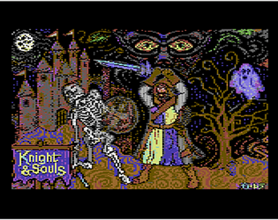 KNIGHT & SOULS  C64 Game Cover