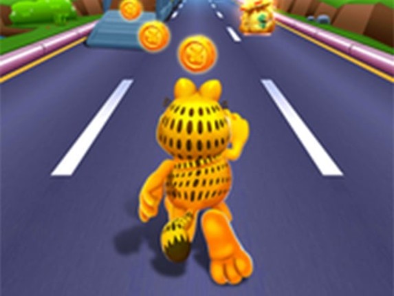 Garfield Rush Game Cover