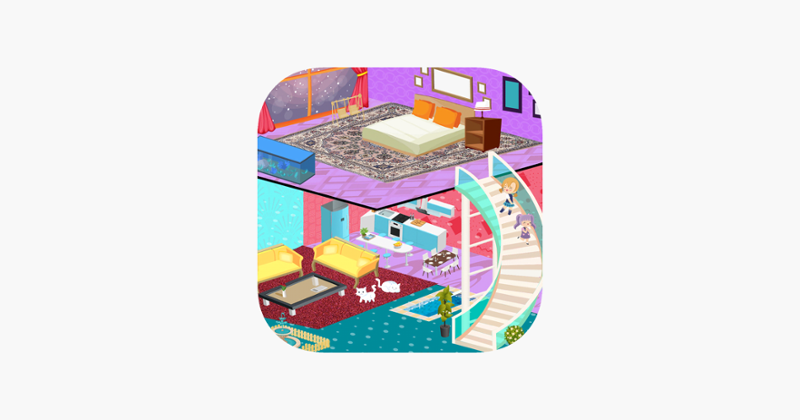 Princess New Doll House Design Game Cover