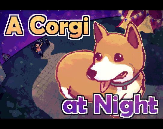 A Corgi At Night Game Cover