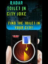 Radar Toilet In City Joke Image
