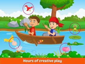 Row Your Boat- Sing along Nursery Rhyme Activity for Little Kids Image
