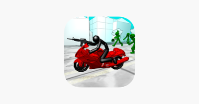 Stickman Zombie: Bike Racing Image