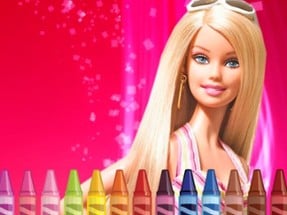 Barbie Coloring Image
