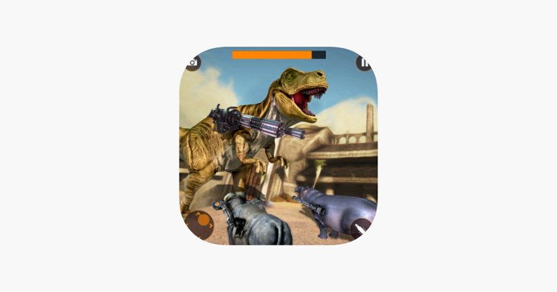Dinosaur in Fighting Arena Game Cover