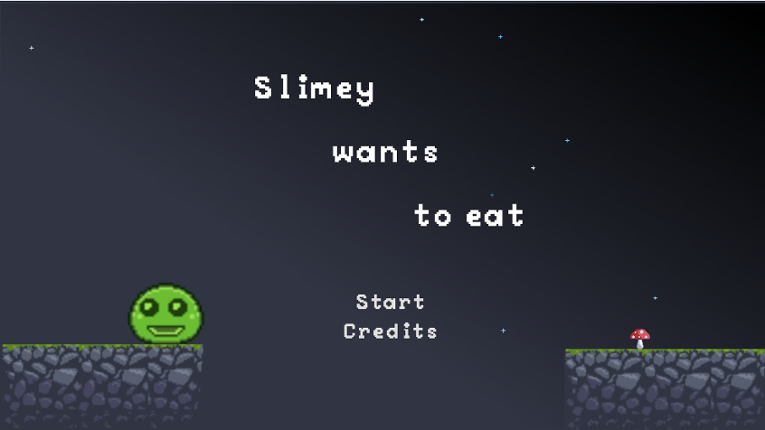 Slimey wants to eat Game Cover