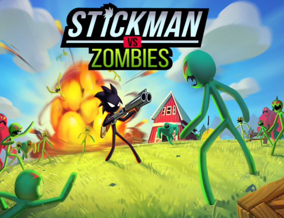 Stickman vs Zombies Game Cover