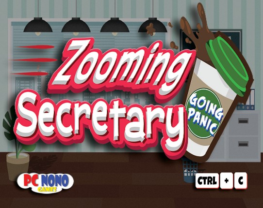 ZOOMING SECRETARY ZX Spectrum 48/128k by PCNONOGames Game Cover