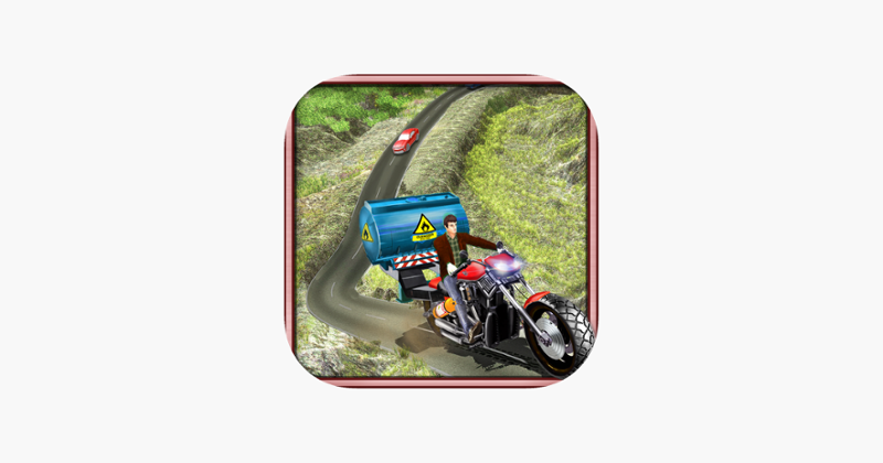 Offroad Oil Tanker Moto Bike Transporter Game Cover