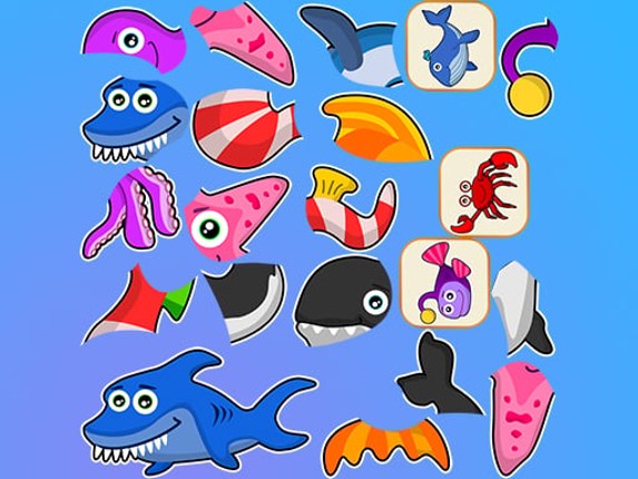 Puzzle Time - Sea Creatures Game Cover