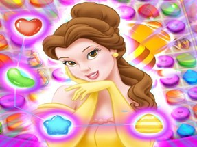 Belle Princess Match 3 Puzzle Image