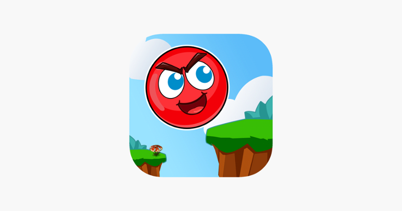 Angry Red Ball Adventure Game Cover