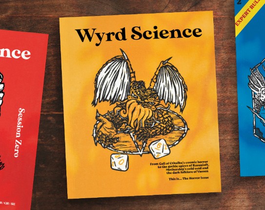 Wyrd Science - Vol.1 / Issue 3 - The Horror Issue Game Cover