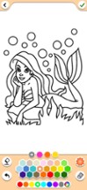 Mermaids coloring pages Image