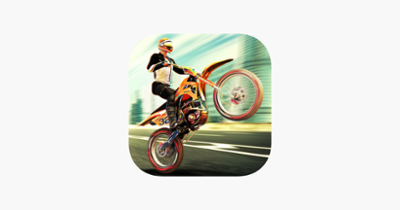 Stunt Bike Rider Motorcycle 3D Image